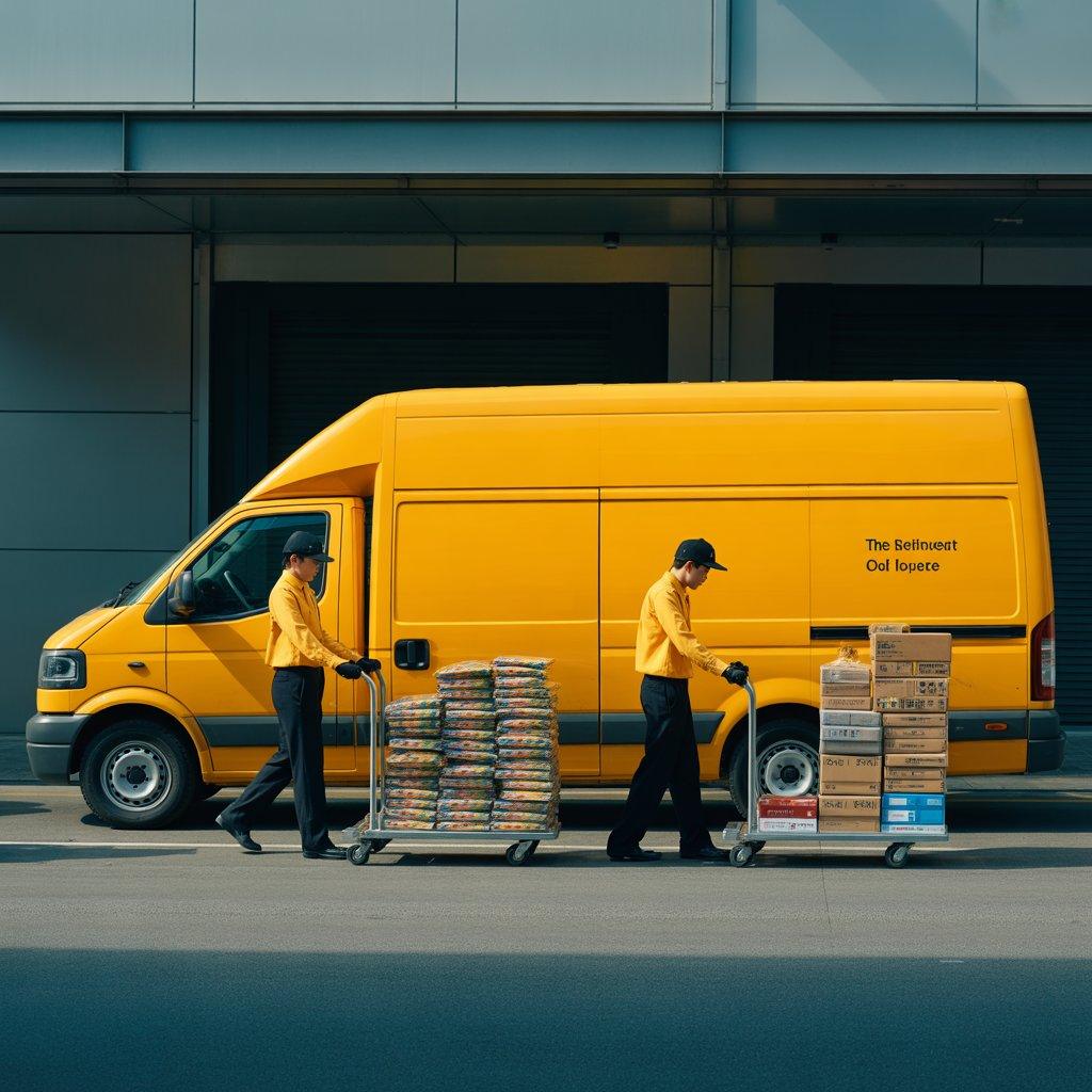 parcel and curier shifting